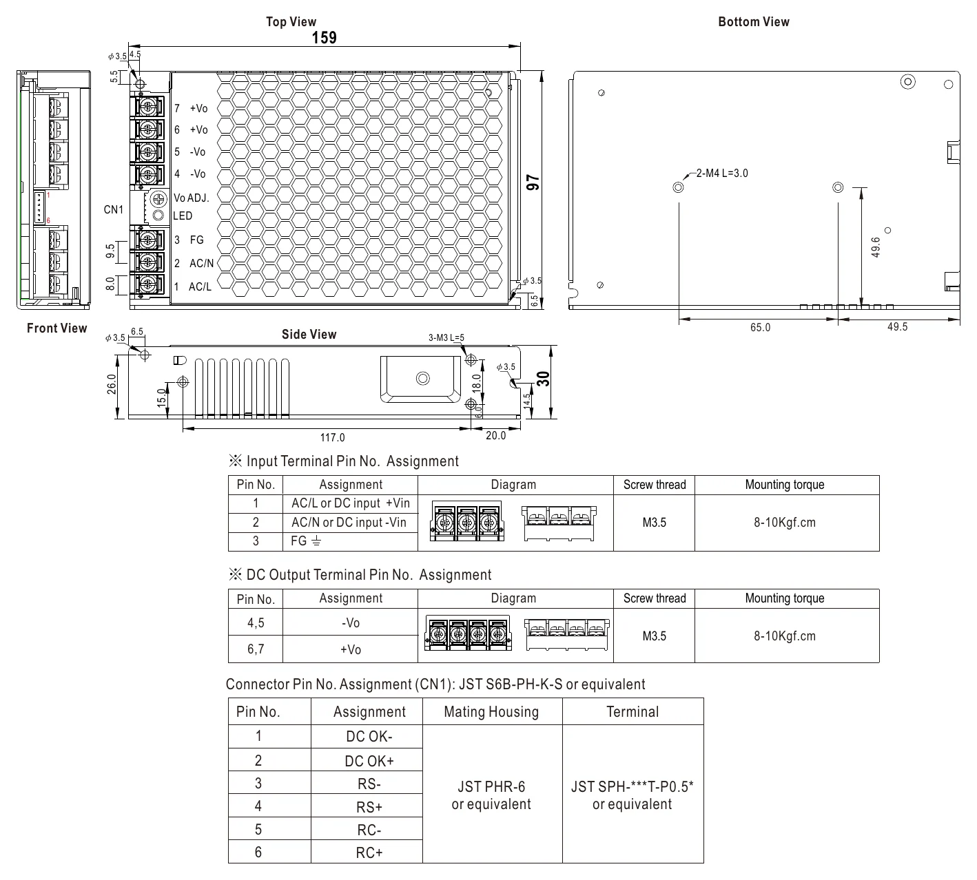 NSP-200-12 Mechanical Specification