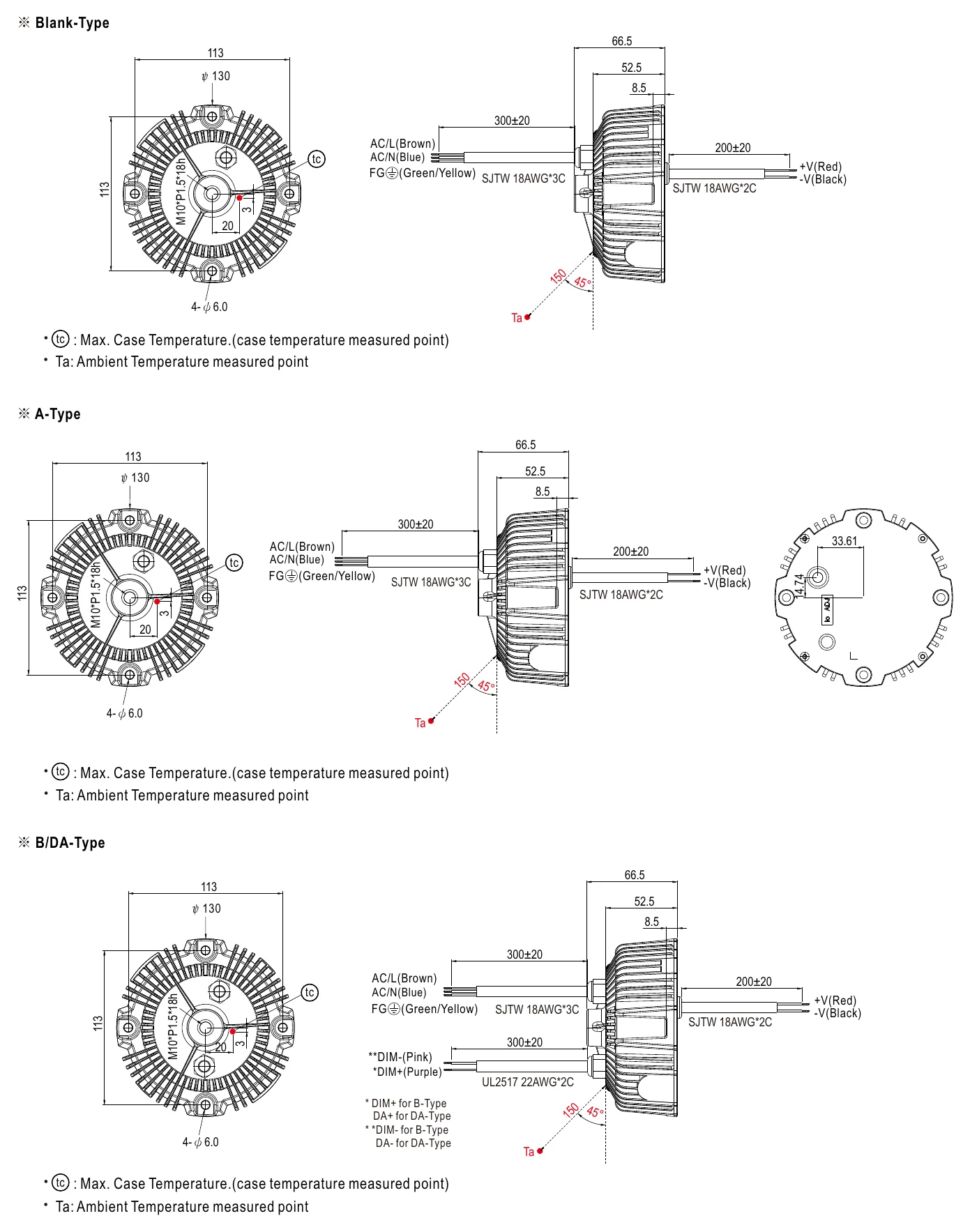 HBG-100-24 MECHANICAL SPECIFICATION