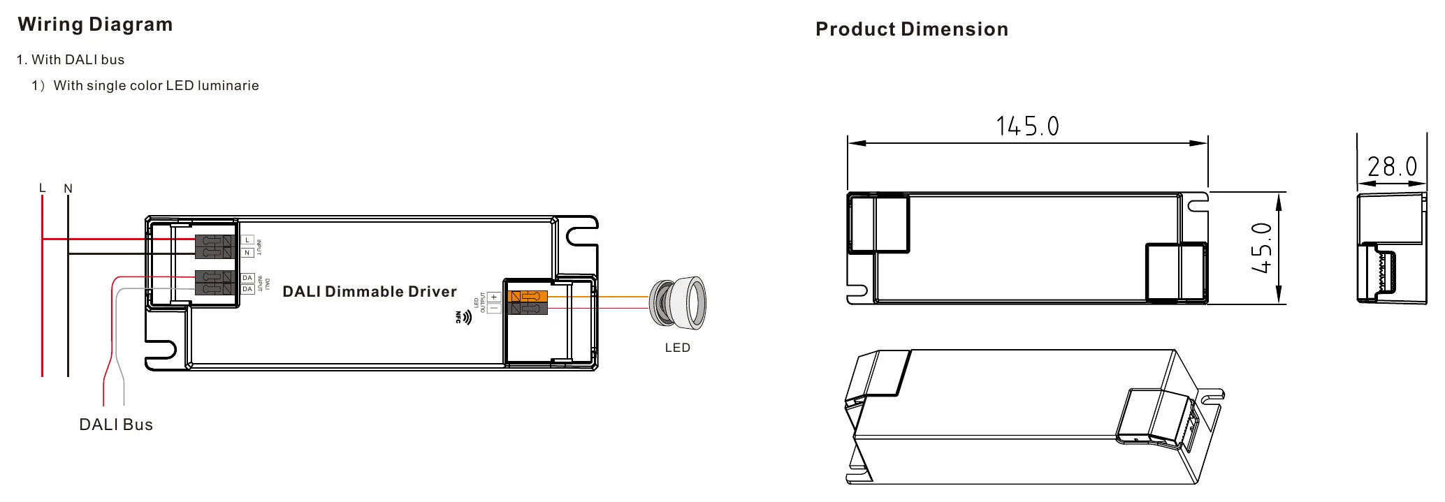 SRP-2305N-45CC500-1400 Wiring Diagram