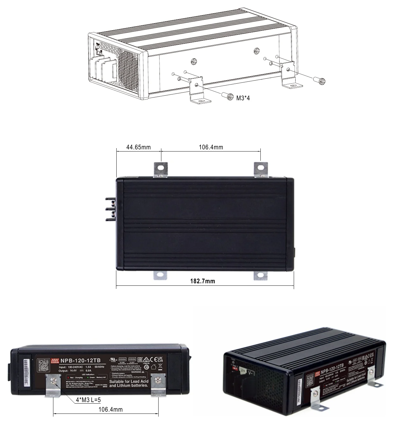 NPB-120-24XLR Installation Diagram
