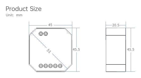 KDS-C Product Size