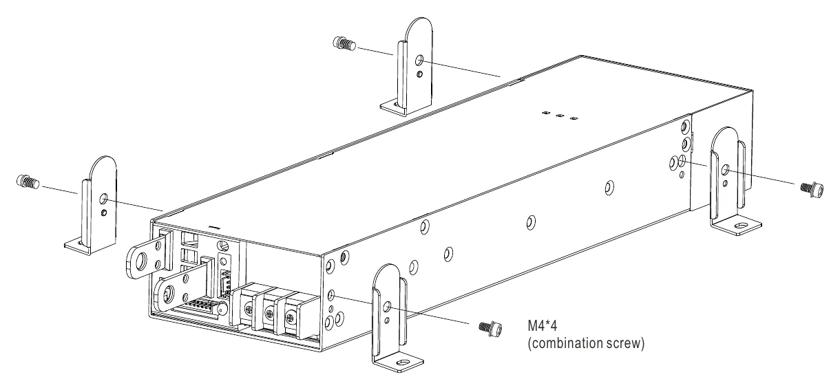 MSP-1600-12 Installation Diagram