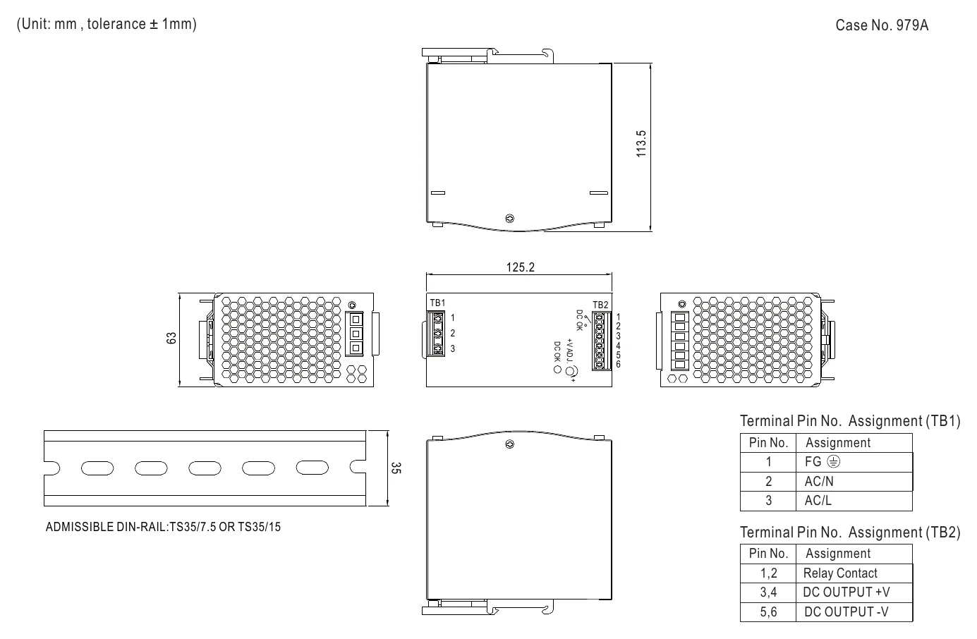 SDR-240-24 Mechanical Specification