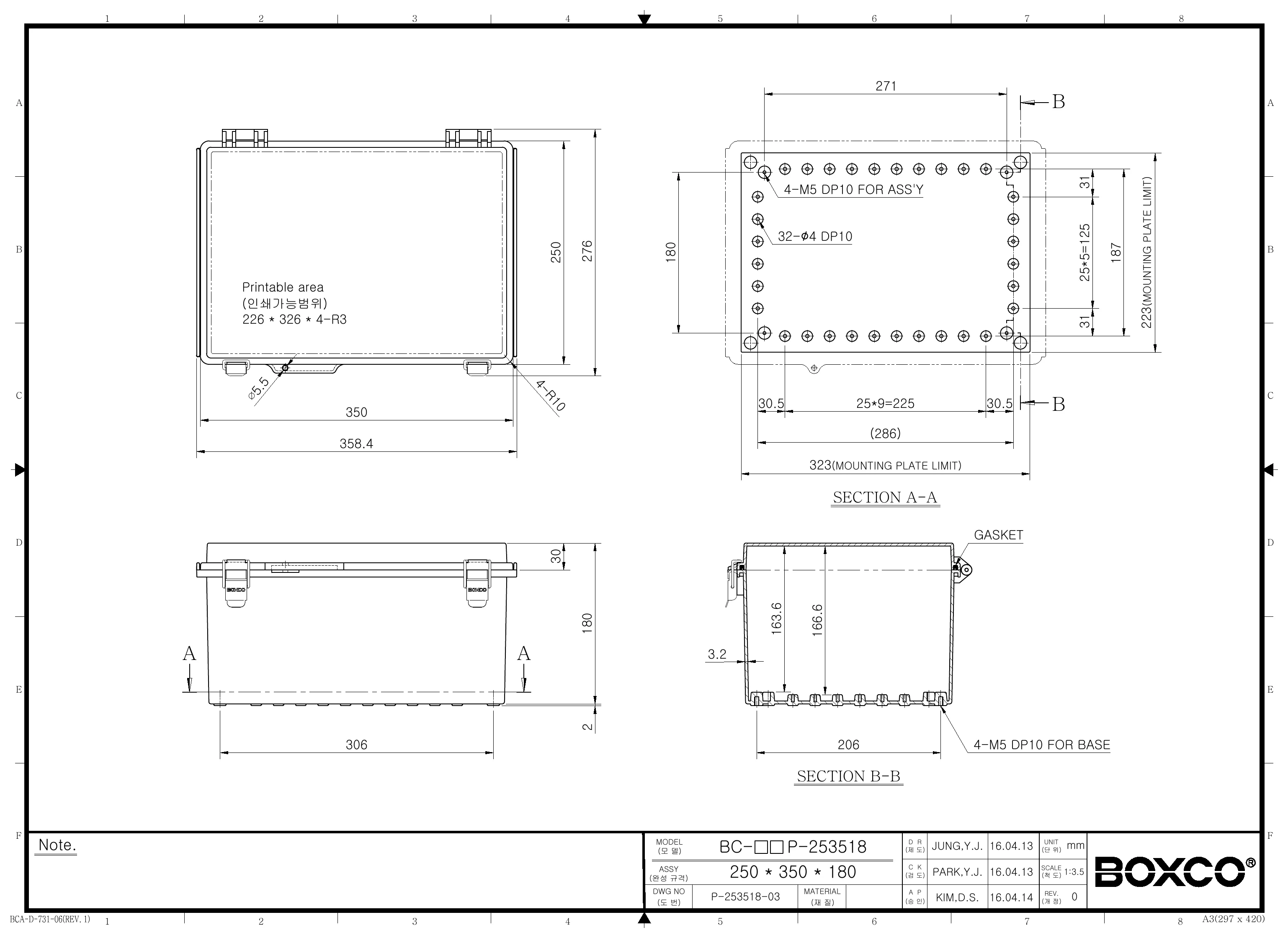 BC-ATP-253518 Dimensions (mm)