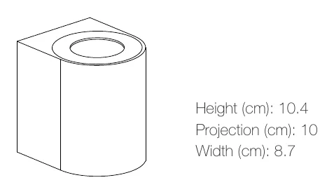 ND-49701010 Dimensions (cm)