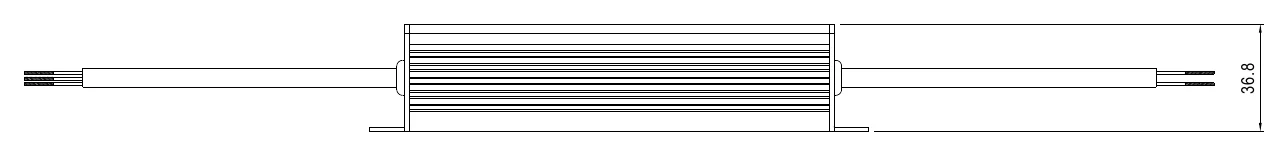 HLG-60H-C350B Dimensions (mm)
