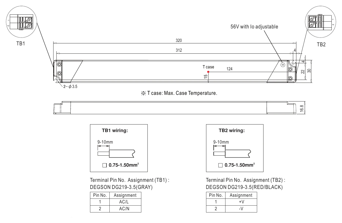 SLD-80-56 Mechanical Specification