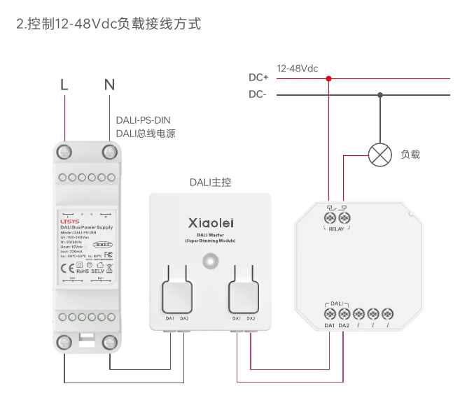 KDS-C 2.ζ§εΆ12-48Vdcθ΄θ½½ζ₯ηΊΏζΉεΌ