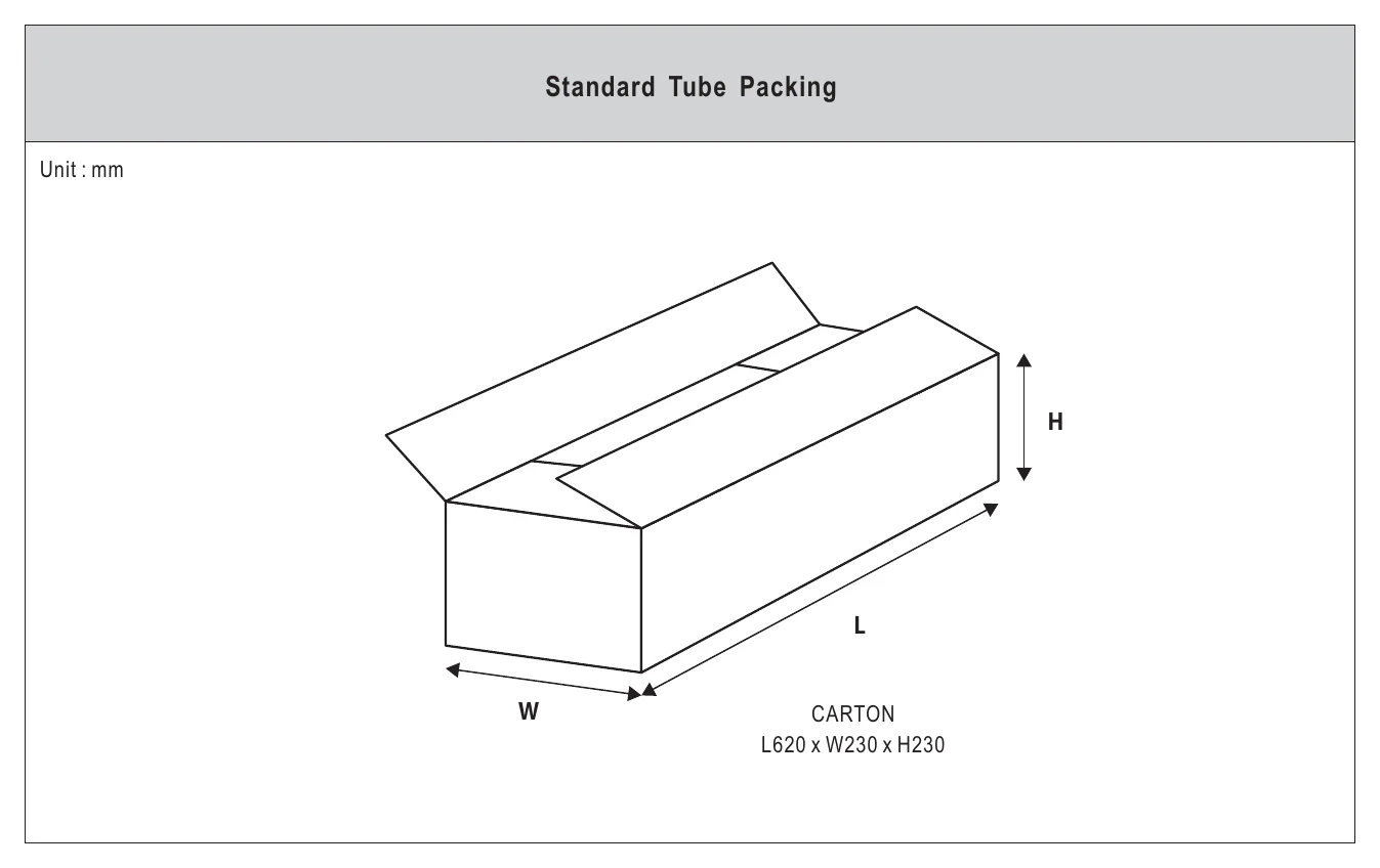 LDB-350L Standard Tube Packing