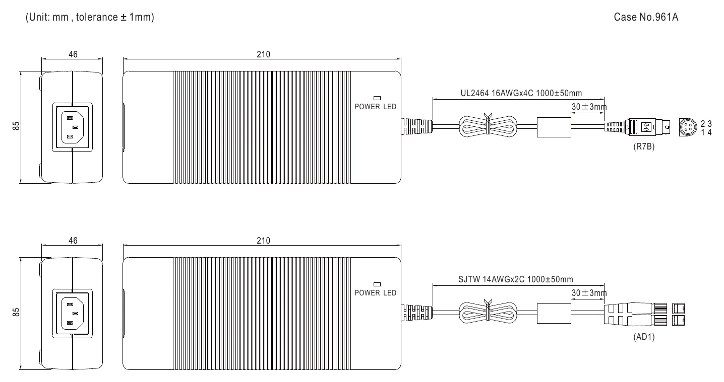 GC220A48-AD1 Mechanical Specification