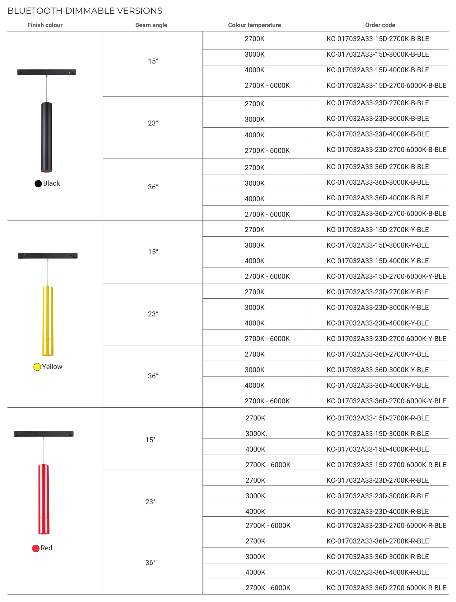 Archilight Tito White Tracklight Light 10W BLUETOOTH DIMMABLE VERSIONS