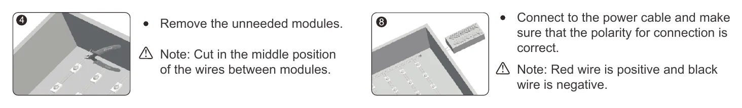 ENVO EcoGlo LED Module Backlit - Quad LED Installation Guidance (4)