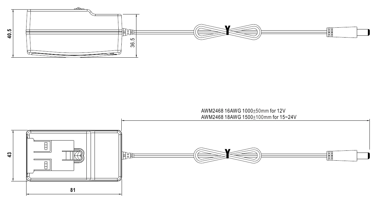 GE30I24-P1J Mechanical Specification