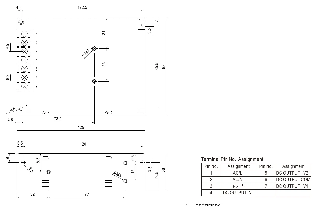 T-40C Mechanical Specification