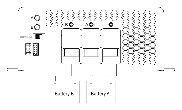 PB-1000-12 2.Two Battery Banks (2/8 stage only) (2)