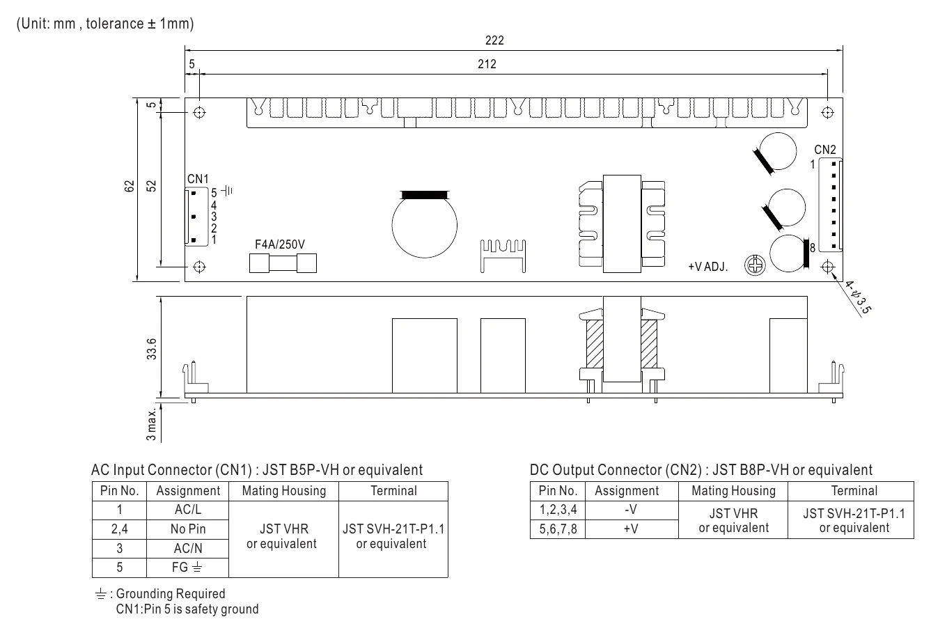 LPP-100-12 Mechanical Specification
