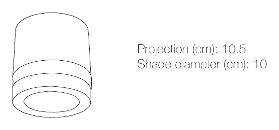 ND-874231 Dimensions (cm)