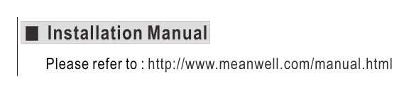 RSP-1000-12 Installation Manual