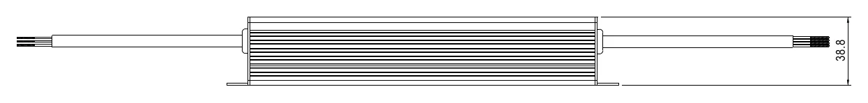 HLG-80H-48 Dimensions (mm)