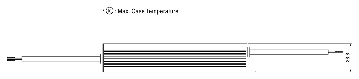 HVG-65-42A ‧tc : Max. Case Temperature