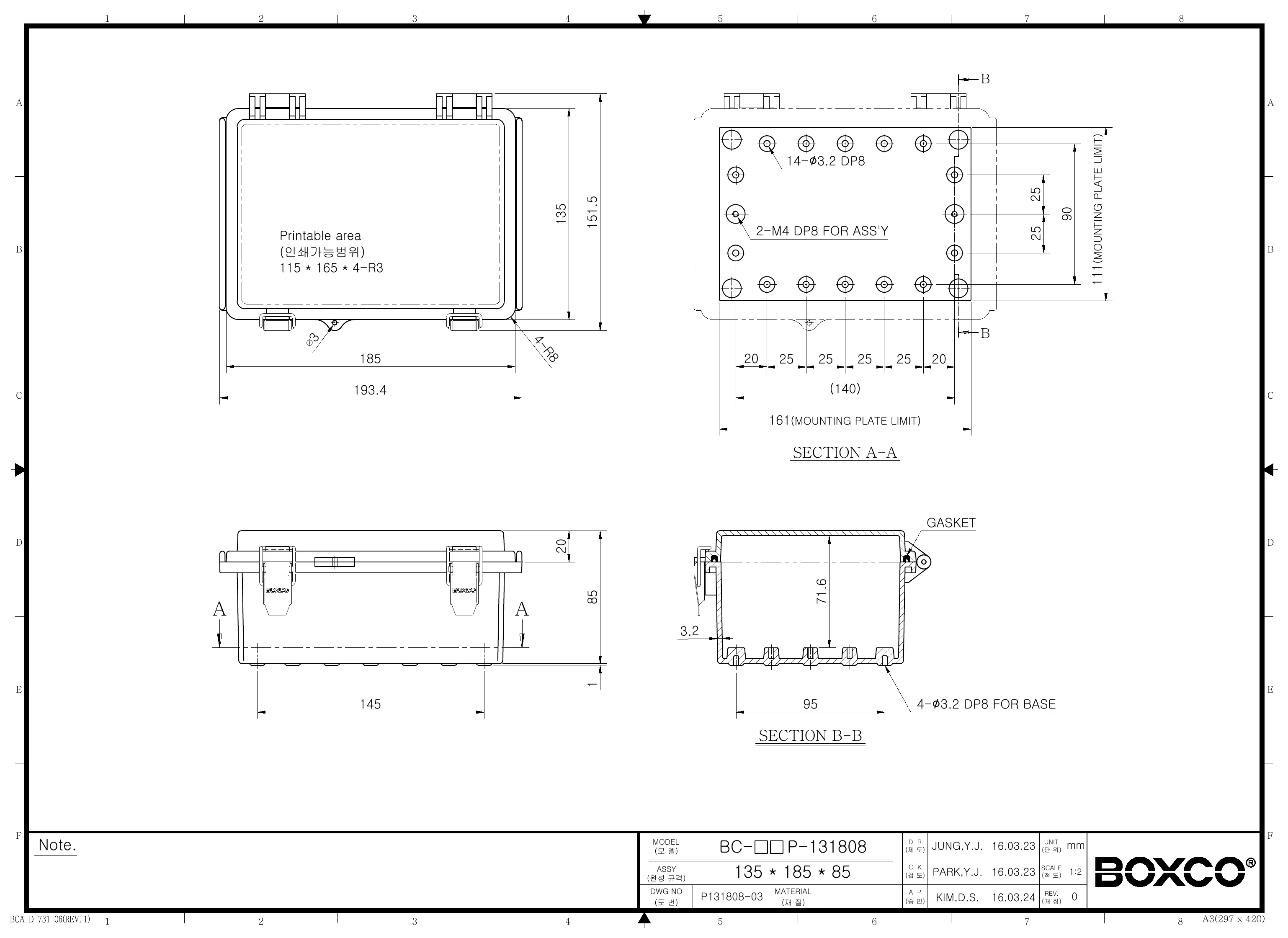 BC-ATP-131808 Dimensions (mm)