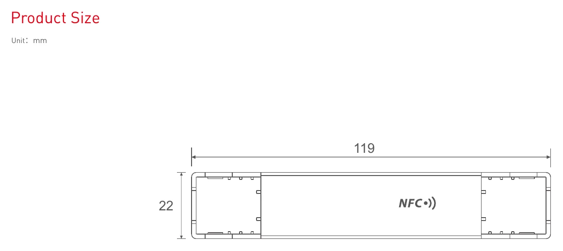 SE-6-100-450-G1D Product Size