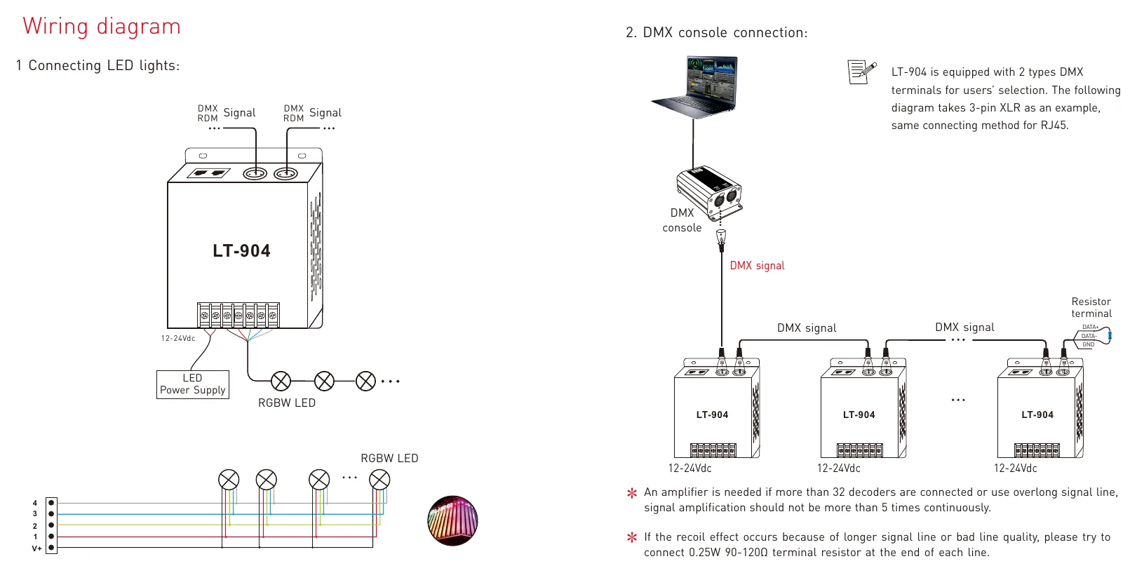 LT-904 Wiring diagram