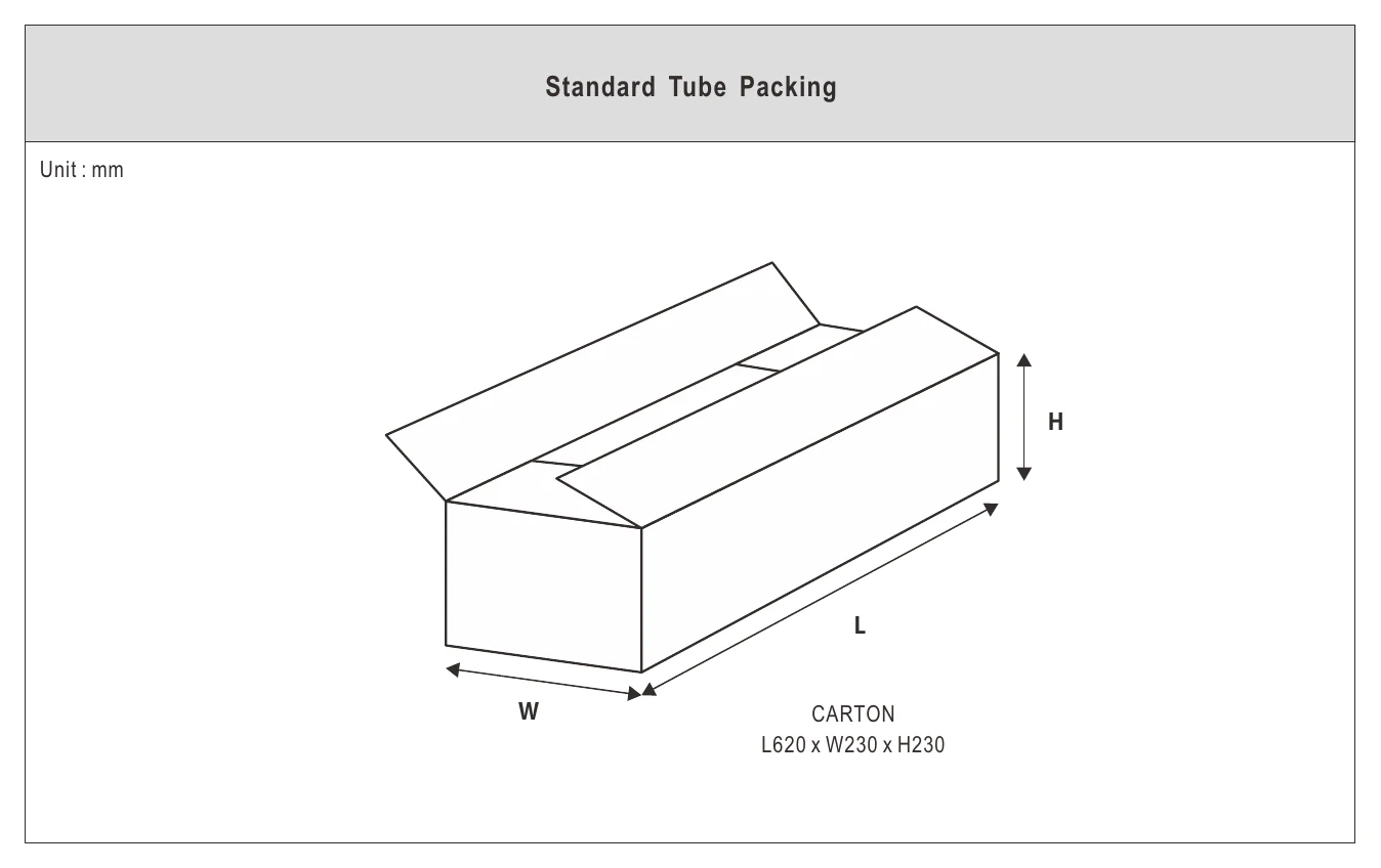 LDD-300LW Standard Tube Packing